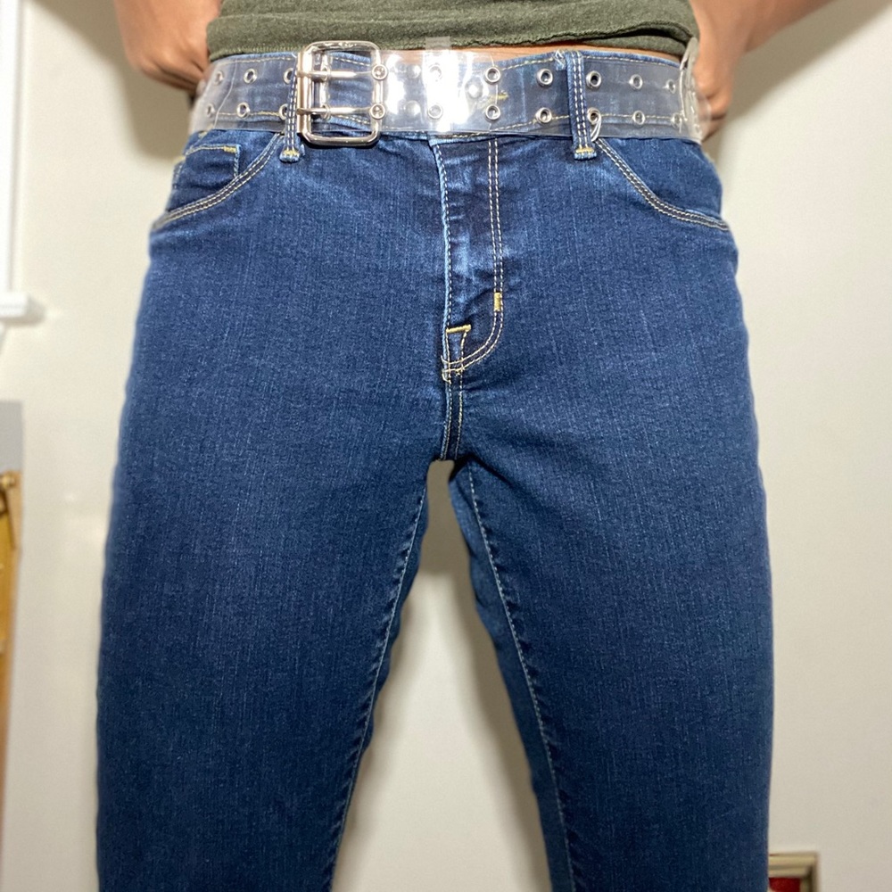 Mid-Rise Blue Jeans